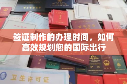 阳明签证制作的办理时间，如何高效规划您的国际出行