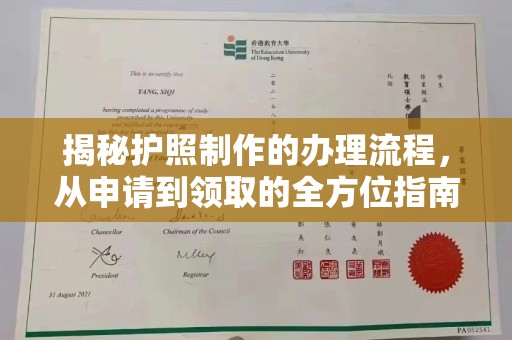 阳明揭秘护照制作的办理流程，从申请到领取的全方位指南