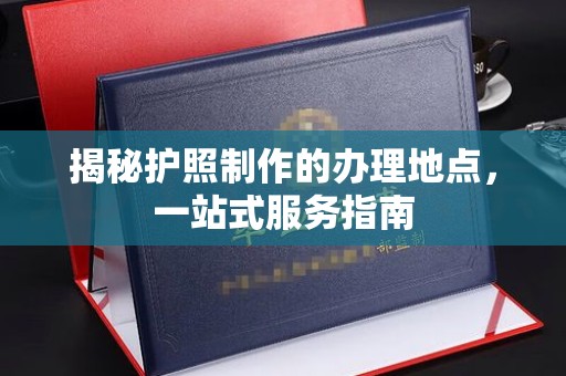 阳明揭秘护照制作的办理地点，一站式服务指南