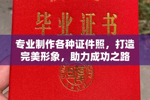 阳明专业制作各种证件照，打造完美形象，助力成功之路