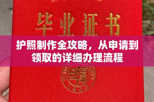 阳明护照制作全攻略，从申请到领取的详细办理流程